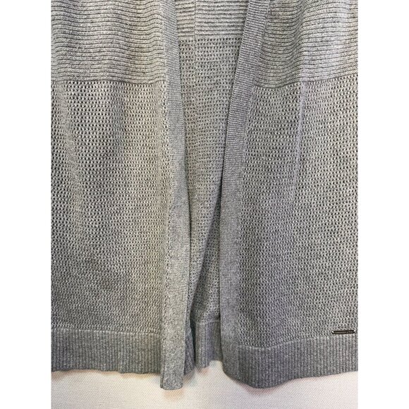 Abercrombie & Fitch Womens Tunic Open-Front Cardigan Sweater S Gray - Picture 3 of 11